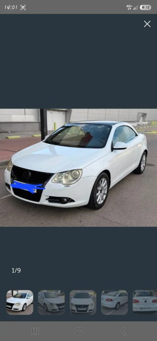 Paragolpes VW Eos