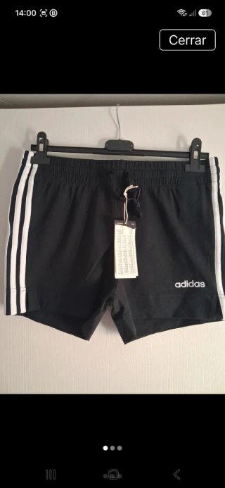 Pantalón corto Adidas negro