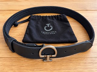 Cinturón Cavalleria Toscana Negro Talla M