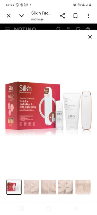 Aparato Radiofrecuencia Silk'n FaceTite