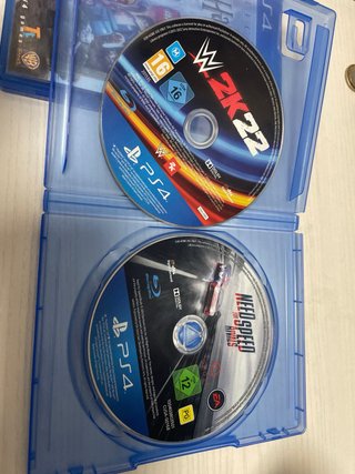 WWE 2K22 PS4 e Need for Speed Rivals