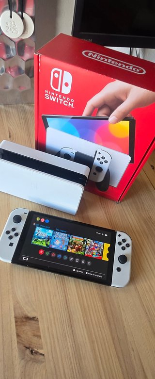 Nintendo Switch OLED Blanca