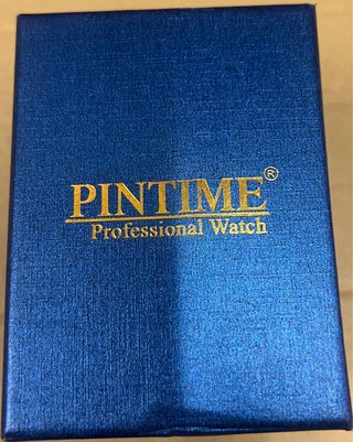 Reloj PINTIME Cuarzo Profesional Azul Dorado