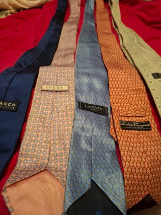 Conjunto 5 Corbatas Ferragamo