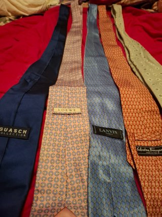 Conjunto 5 Corbatas Ferragamo