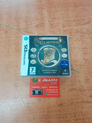 JUEGO NINTENDO DS EL PROFESOR LAYTON Y LA VILLA MI