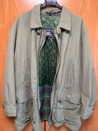 Parka Burberrys Verde Talla XL