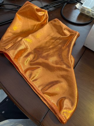 Fundas para patines color naranja brillante