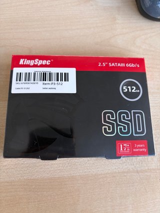 KingSpec SSD 512GB SATA III 2.5