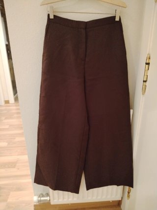 Pantalón Marrón Mango Talla XS