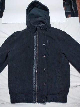 Chaqueta Jack & Jones Negra Lana Talla L