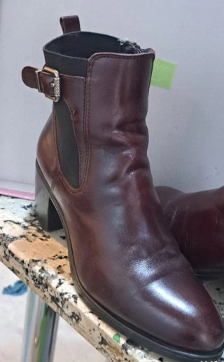 Botines de piel Alpe Woman