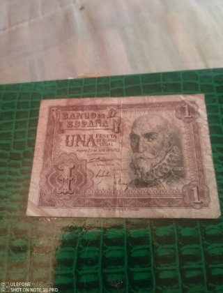 Billete 1 Peseta Banco de España 1953
