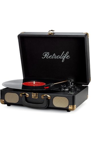 Giradischi Retrolife vintage da viaggio