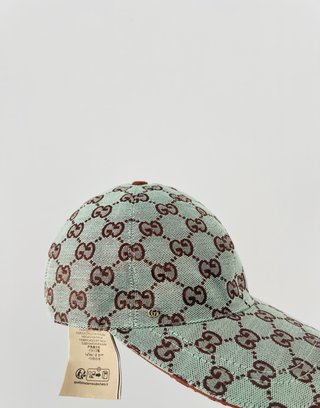 Gorra Gucci GG Monogram Verde