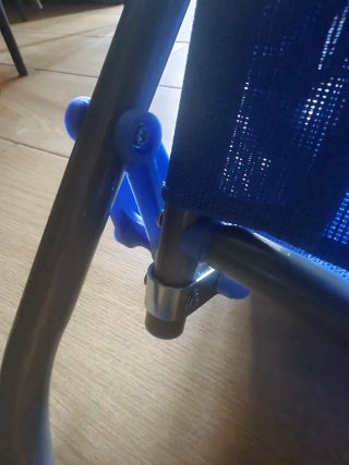 Sedie pieghevoli blu