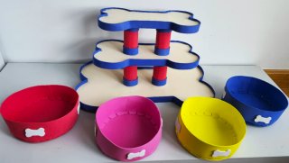 Decoración cumpleaños temática patrulla canina