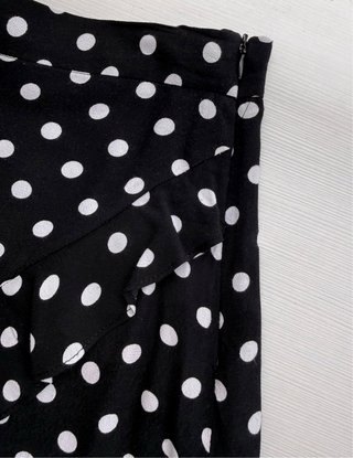 Falda pantalón de lunares