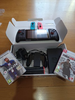 Nintendo Switch V2 Completa + Juegos