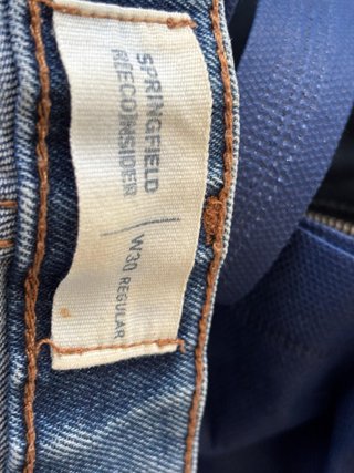 Vaqueros Azules de Springfield. Talla w30