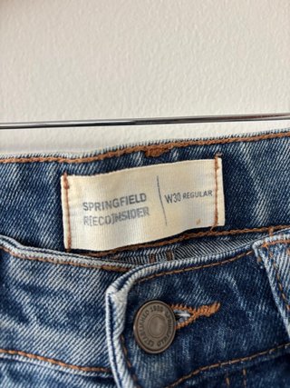 Vaqueros Azules de Springfield. Talla w30