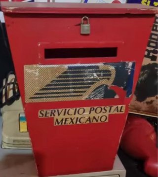 Buzón Vintage Servicio Postal Mexicano