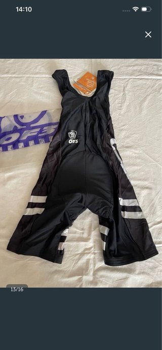 Culotte corto of3 sport negro talla M NUEVO