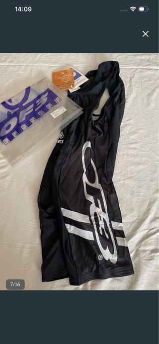Culotte corto of3 sport negro talla M NUEVO
