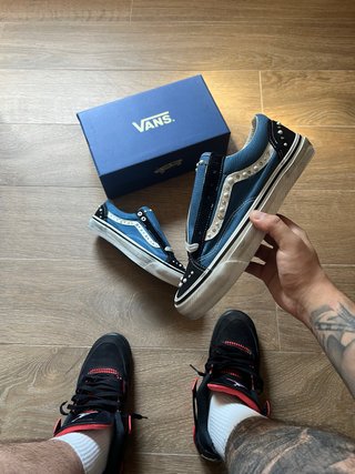 Vans Old Skool 36 Azul y Negro