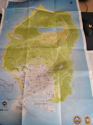 Mapa de GTA V (Grand Theft Auto V)