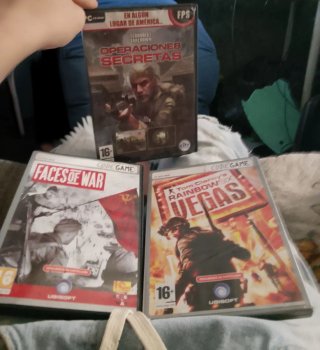 Lote 3 Juegos PC: Operaciones Secretas, Faces of W