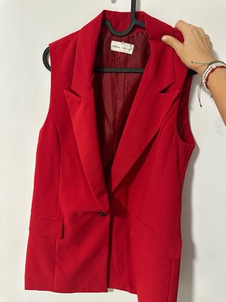 Chaleco Rojo Lefties Talla M