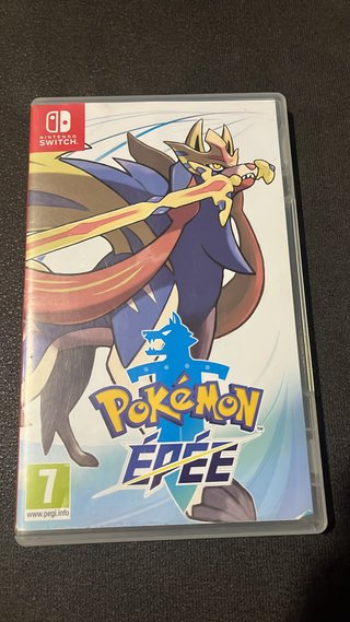 Pokemon Espada Nintendo Switch PAL Fra