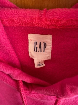 Sudadera Gap Fucsia con Capucha