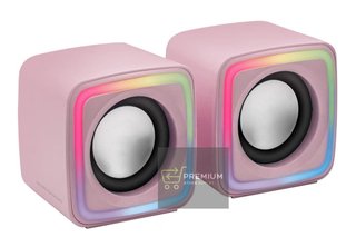 MSCUBE Altavoces Gaming Compactos 8W
