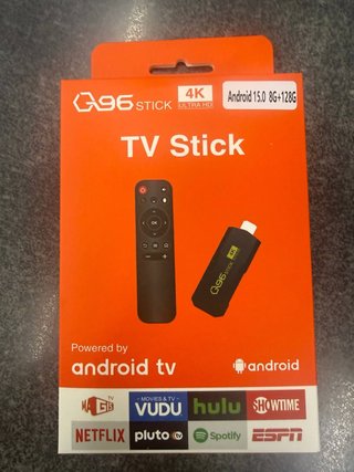 G96 TV Stick 4K Android 15.0