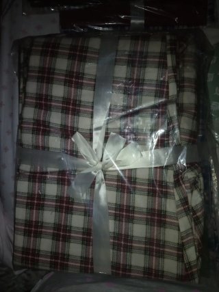 Pijama hombre tramas negro