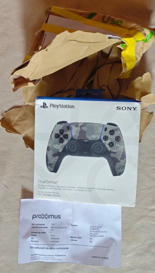 Mando Sony DualSense PS5 Camuflaje-New