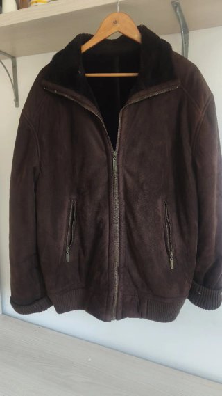 Cazadora Aviador Marrón Talla XXL