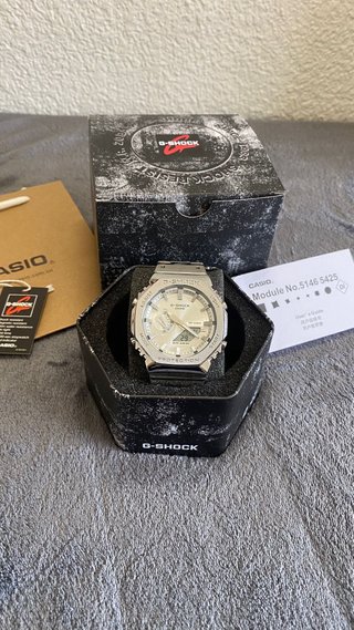 Casio G-Shock GD-2100 Blanco Nuevo Caja