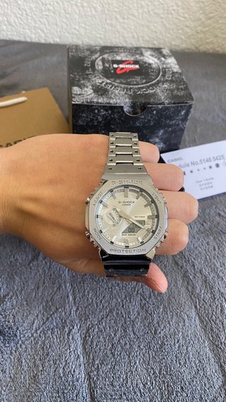 Casio G-Shock GD-2100 Blanco Nuevo Caja