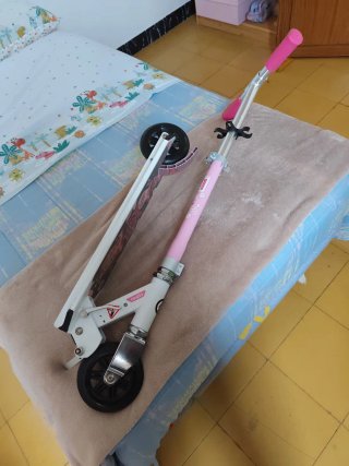 Patinete infantil Oxelo rosa