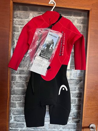 Traje Neopreno Swimrun Head Rojo/Negro