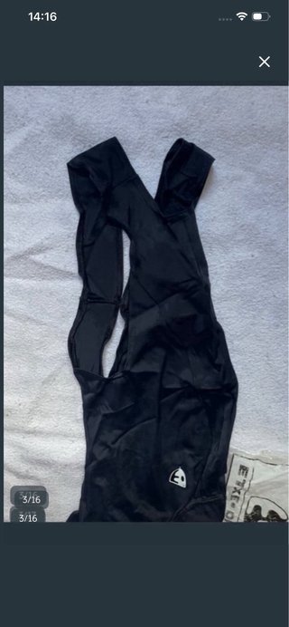 Culotte corto Etxeondo negro size S y XL NUEVOS