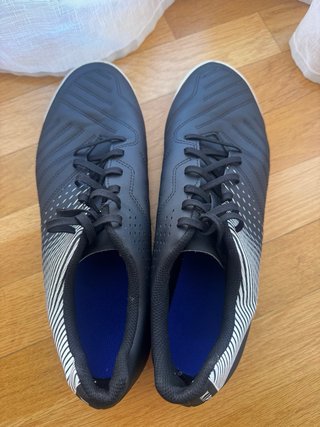 Botas de fútbol Decathlon negras