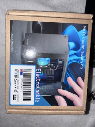 Caja Mini PC ElectroCookie para Raspberry Pi 5