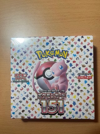 Caja Pokémon 151 Japonesa | Booster Box Sellada