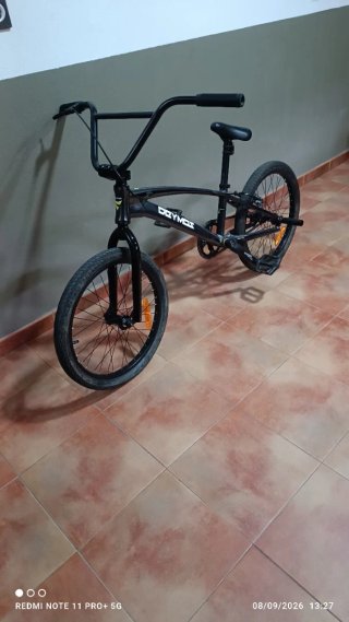 Bicicleta BMX Domyos Negra