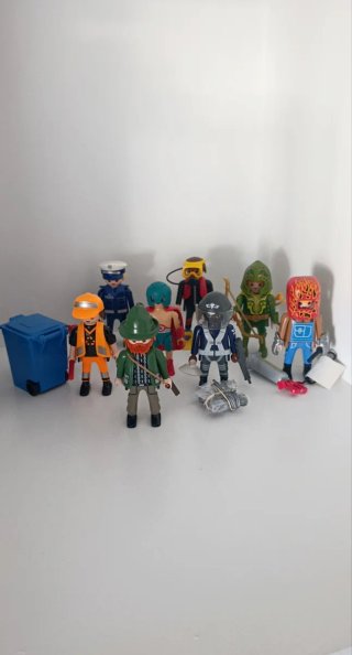 Lote de 8 Figuras Playmobil