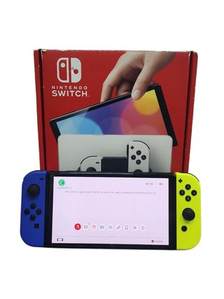 Nintendo Switch OLED Azul y Amarillo